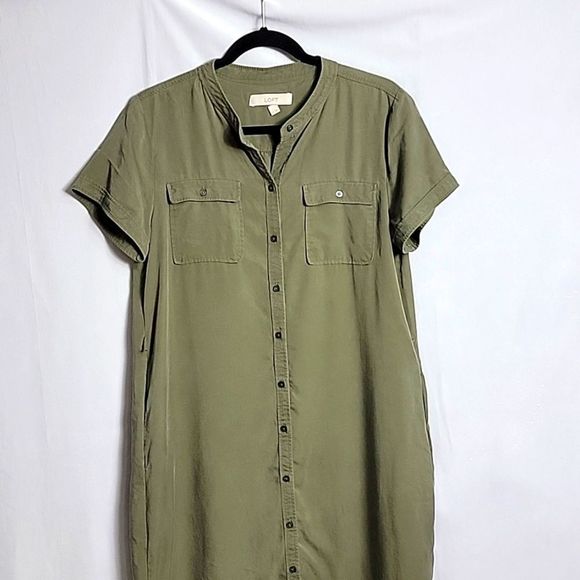 LOFT Dresses & Skirts - 🖤5/$20🖤 LOFT.. olive green dress..